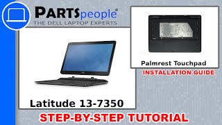 Dell Latitude 137350 P58G001 Palmrest Touchpad HowTo Video Tutorials [upl. by Uund]