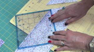 DIAGONALES DE PATCHWORK SENCILLAS [upl. by Ellesig]