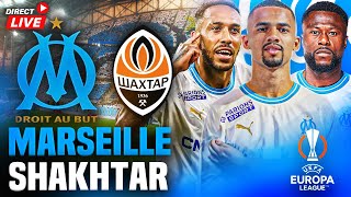 🔵⚪MARSEILLE  SHAKHTAR 🚨LA REVOLTE AU VELODROME SARR KONDOGBIA AUBAMEYANG BUTEURS🏆europa league [upl. by Akined]