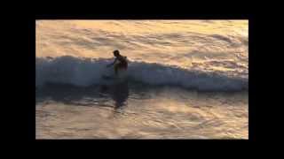 8 Year Old Lee Blades Surfing Freights Bay Barbados [upl. by Haidedej]