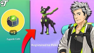 CATCHING ZYGARDE 10 FORME in Pokémon GO [upl. by Mide500]