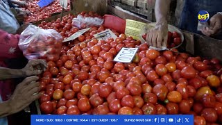 Mercuriale  Les prix des légumes en baisse mais une hausse attendue avec larrivée de lété [upl. by Lebar702]