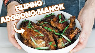 Filipino Chicken Adobo Recipe Adobong Manok [upl. by Greenebaum]