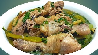 “Nourishing Chicken Soup with Chayote amp Malunggay”  Tinola Trio Manok Chayote Malunggay [upl. by Drewett]