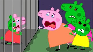 Zombie Apocalypse Zombies Appear At The Maternity Hospital🧟‍♀️  Peppa Pig PJ Mask Funny Animation [upl. by Esaele832]