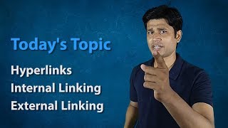 Hyperlink in HTML Internal linking External linking  Introduction of HTML [upl. by Nerine918]