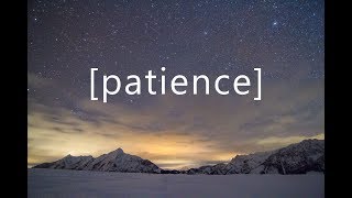 patience [upl. by Faye]