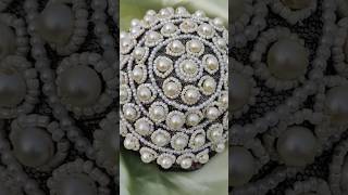 Diy hair accessory  pearl hair accessories  beautiful hair accessory [upl. by Giarg]