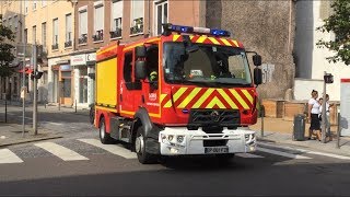 Sapeurs Pompiers Lyon Engins compilation [upl. by Rovelli970]