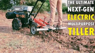 This is Ultimate NextGen ELECTRIC TILLER  Multipurpose Electric Power Tiller [upl. by Ivek]