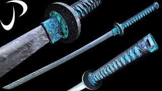 Forging A Ball Bearing Twist Katana  Samurai Challenge [upl. by Chitkara]