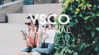 BEST VSCO EDITING TUTORIAL EVER [upl. by Lahey]