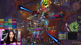 Mythic Kyveza  COMET  Destruction Warlock PoV Nerubar Palace [upl. by Eitsyrhc]