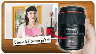 Canon EF 35mm f14L II is the ONLY lens that youll probably NEED [upl. by Ednutey522]