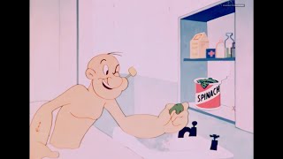 Popeye the Sailor  Nearlyweds 1957 Remastered HD [upl. by Monk]