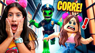 Maria Clara em Perigo Escapando da Base Alienígena Roblox  BARRYS PRISON RUN OBBY [upl. by Tory914]