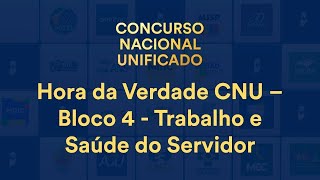 Hora da Verdade CNU – Bloco 4 Direito do Trabalho  Prof Antônio Daud [upl. by Thurber]