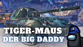 TigerMaus Showcase World of Tanks  Gameplay  Deutsch [upl. by Otreblada179]