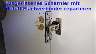 Ausgerissenes Scharnier reparieren [upl. by Wilden]