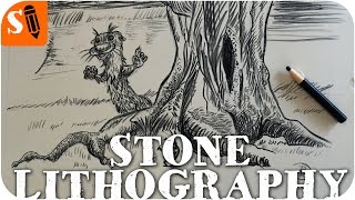 How Stone Lithography Works [upl. by Nageam]