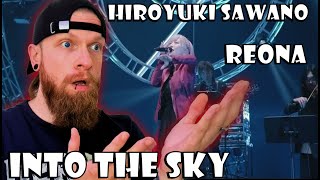 Hiroyuki Sawano x ReoNa Into the Sky Live Reaction [upl. by Ecirpak119]