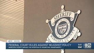 Appeals Court says Maricopa County Sheriff’s mugshot lookup site is unconstitutional [upl. by Ollayos]