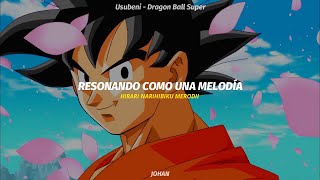 Dragon Ball Super Ending 3 Full  Usubeni  LACCO TOWER  AMV sub español [upl. by Hgeilyak]