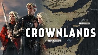 the Crownlands  Map Detailed Game of Thrones [upl. by Kingsly]