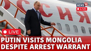 Vladimir Putin In Mongolia LIVE  Putin In Mongolia Despite Arrest Warrant Threat  Putin LIVE N18G [upl. by Lifton]