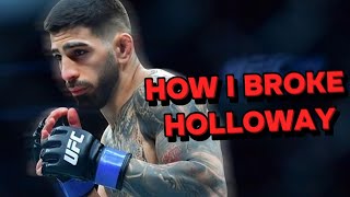 quotIlia Topuria on Breaking Holloway A 3Round MMA Masterclassquot ufc holloway topuria ufc308 [upl. by Airahs]