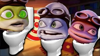 Crazy Frog Funny Skibidi Toilet Meme Songs COVER [upl. by Attennod]