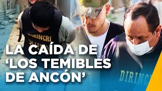 ¿Oficiales involucrados en extorsiones por terrenos Así fue la captura de Los Temibles de Ancón [upl. by Aisatna]