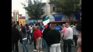 Italy vs England Euro 2012 Celebrations [upl. by Serdna]