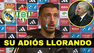 ÚLTIMA HORA  JOSELU ANUNCIA SU ÚLTIMO PARTIDO EN EL BERNABÉU  NOTICIAS DEL REAL MADRID HOY [upl. by Zebe807]