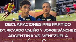 HABLAMOS CON EL DT RICARDO VALIÑO PREVIO AL GRAN CHOQUE CON ARGENTINA  MUNDIAL SUB 17 [upl. by February]