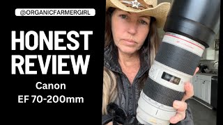 MUST WATCH Canon EF 70200mm lens REVIEW amazonaffiliate [upl. by Boycey]