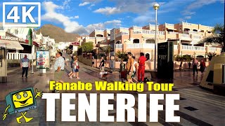 TENERIFE Fanabe  Costa Adeje  4K Walking Tour [upl. by Dwane]