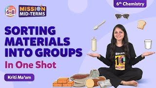 Sorting Materials into Groups Class 6 Science in One Shot  BYJUS  Class 6 [upl. by Iolanthe983]