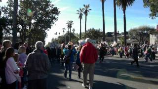 Moments of Occupy Rose Parade Part 1 20120102 [upl. by Ttelrats]