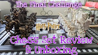 HARRY POTTER Final Challenge CHESS SET Review  The Noble Collection [upl. by Eletnahc634]