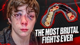 The Most Brutal Fight Moments Of All Time  MMAs Most Savage Moments amp Knockouts [upl. by Kciredes747]