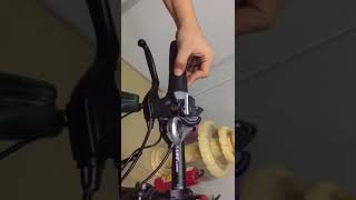 how to change throttle handlebar of cyrusher xf660 fat tire ebike [upl. by Braun784]