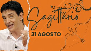 Sagittario ♐️ Giovedì 31 Agosto🔮 Oroscopo Paolo Fox  Su la mattina giù il pomeriggio [upl. by Braynard]