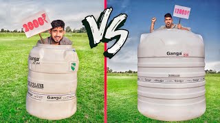 Surviving in different budgets water tank challenge [upl. by Barboza40]