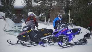 Snowmobiling In Grey Bruce Ontario [upl. by Ahsirpac]