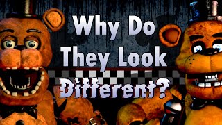 Are The Withereds and FNaF 1 Animatronics Really the Same  FNaF Theory [upl. by Arvind764]