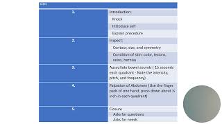 Abdomen Assessment [upl. by Ettezoj]