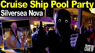 SHIP LIFE SailAway Party Under the Stars  Pool Party  Cruise Ship Adventures [upl. by Macpherson]