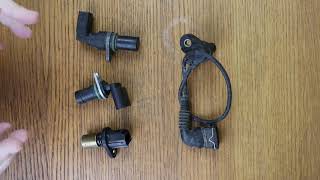 SYMPTOMS of FAILURE of the CRANKSHAFT position SENSOR [upl. by Alyam]