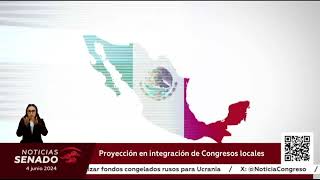 Proyección en integración de Congresos locales [upl. by Idarb]